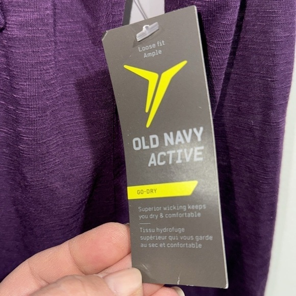 Old navy purple hoodie light weight shirt drawstring kangaroo pocket front small - Picture 3 of 6